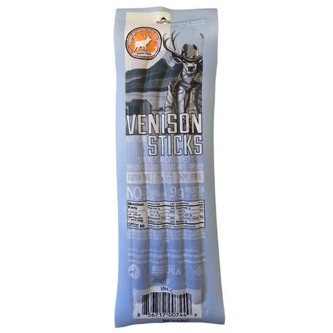 Wholesale Venison Snack Sticks 4oz - (order in EACH quantities)