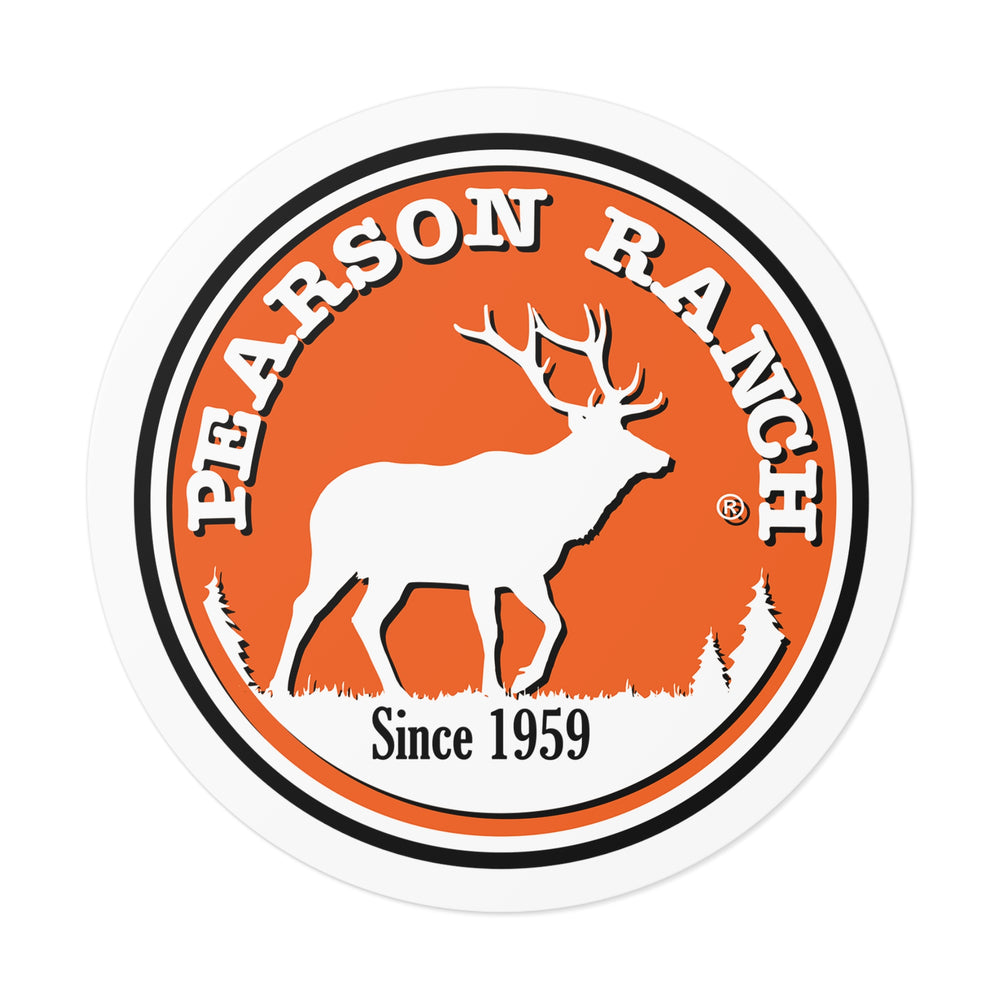 Pearson Ranch Jerky Round Vinyl Stickers
