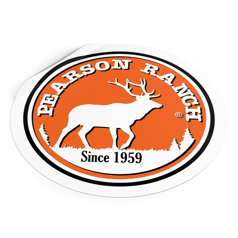 
                  
                    Pearson Ranch Jerky Round Vinyl Stickers
                  
                