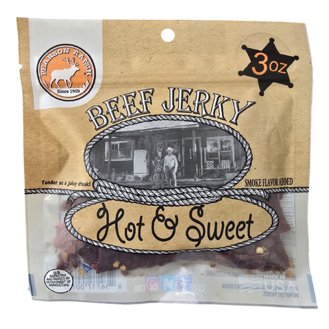Hot & Sweet Beef Jerky - 3 oz