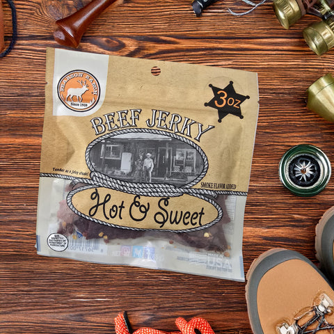 Hot & Sweet Beef Jerky - 3 oz