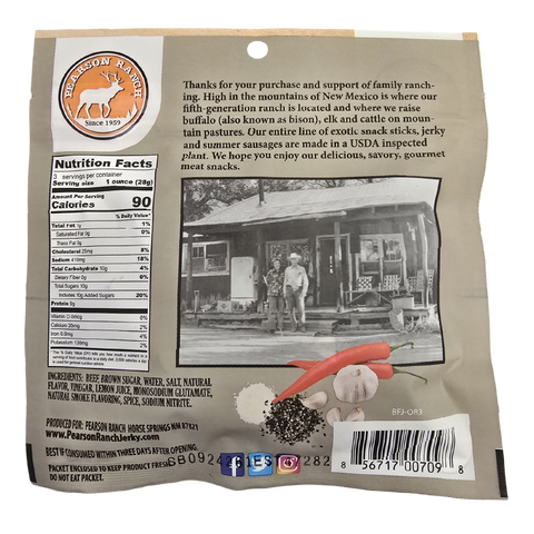 Cowboy Original Beef Jerky - 3 oz