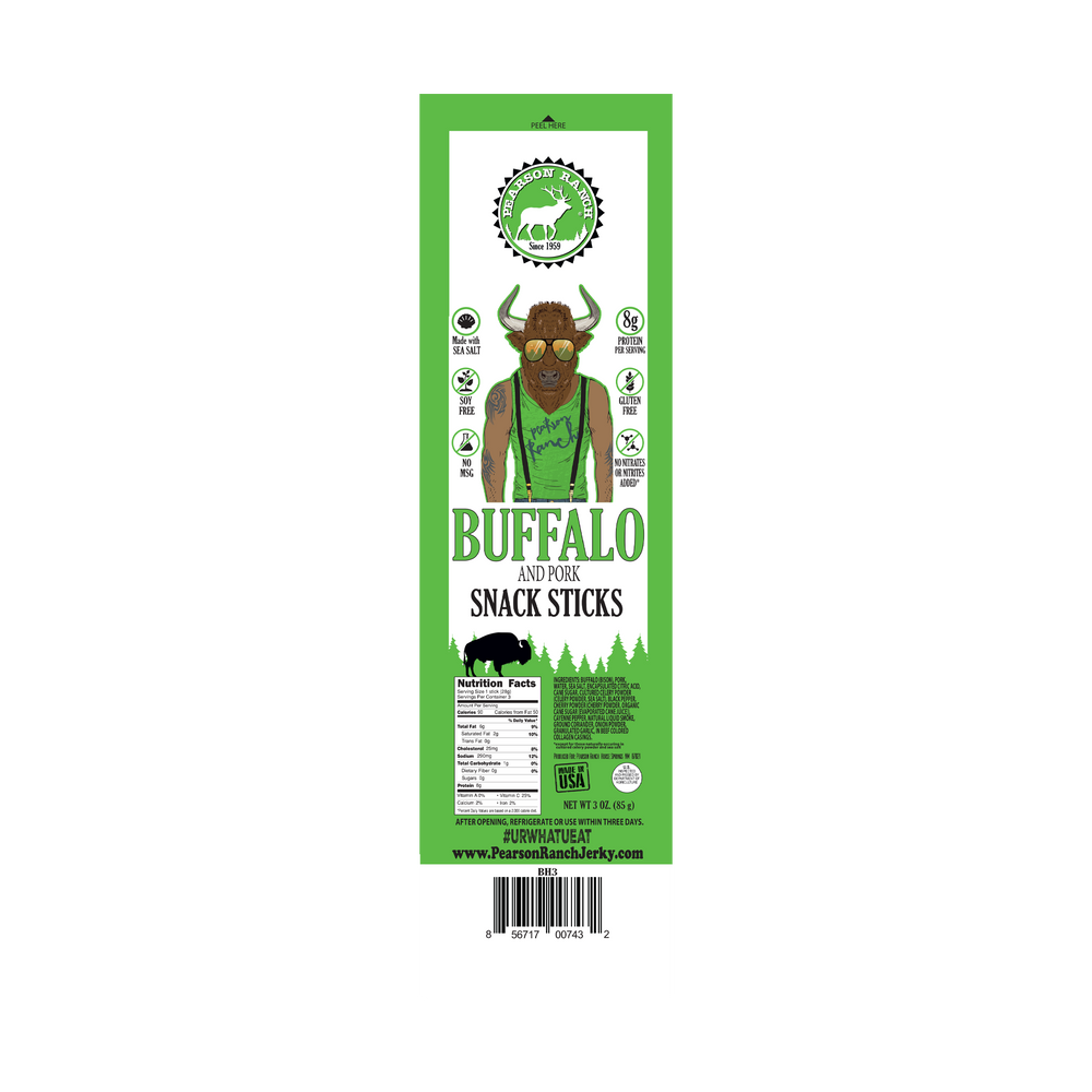 
                  
                    Buffalo Hickory Snack Stick Multipack
                  
                