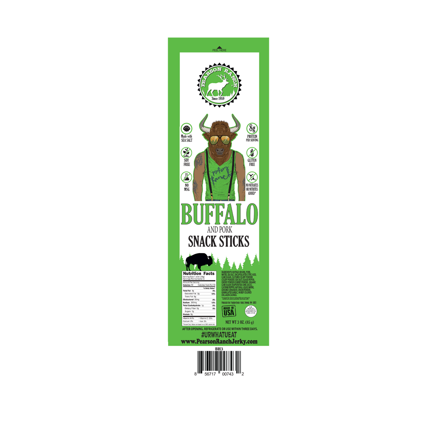 
                  
                    Buffalo Hickory Snack Stick Multipack
                  
                