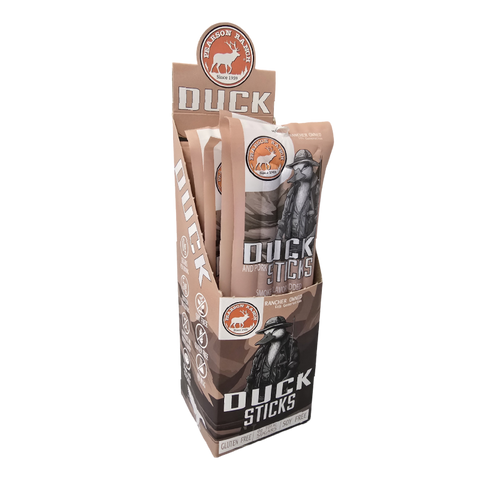 Wholesale Duck Snack Stick - 6 count multi-pack caddy
