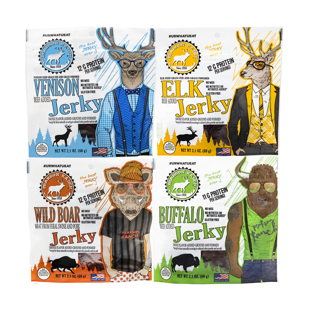 The Wrangler - "Round Up" Variety Pack - Pearson Ranch Jerky