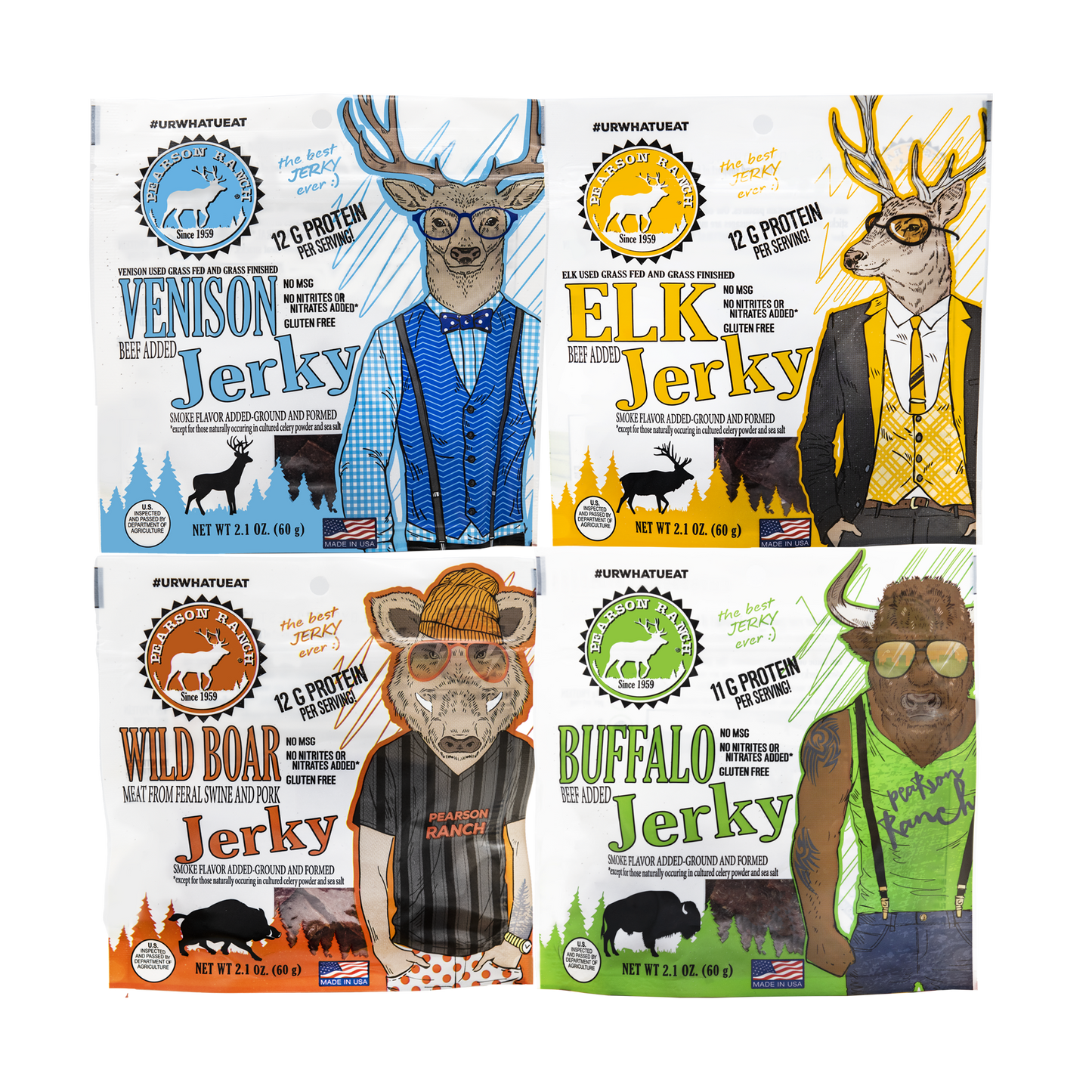 
                  
                    The Wrangler - "Round Up" Variety Pack - Pearson Ranch Jerky
                  
                