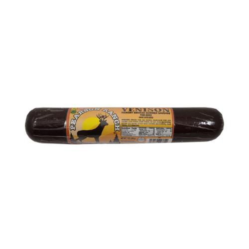 Venison Hickory Smoked Summer Sausage (7 oz.) - Pearson Ranch Jerky