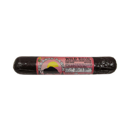 
                  
                    Wild Boar Hickory Smoked Summer Sausage (7 oz.) - Pearson Ranch Jerky
                  
                