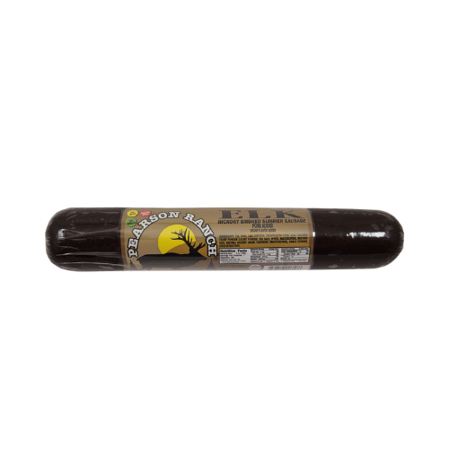 Looking for a protein-packed snack? Elk Summer Sausage is here! Keywords: Elk Sausage. 