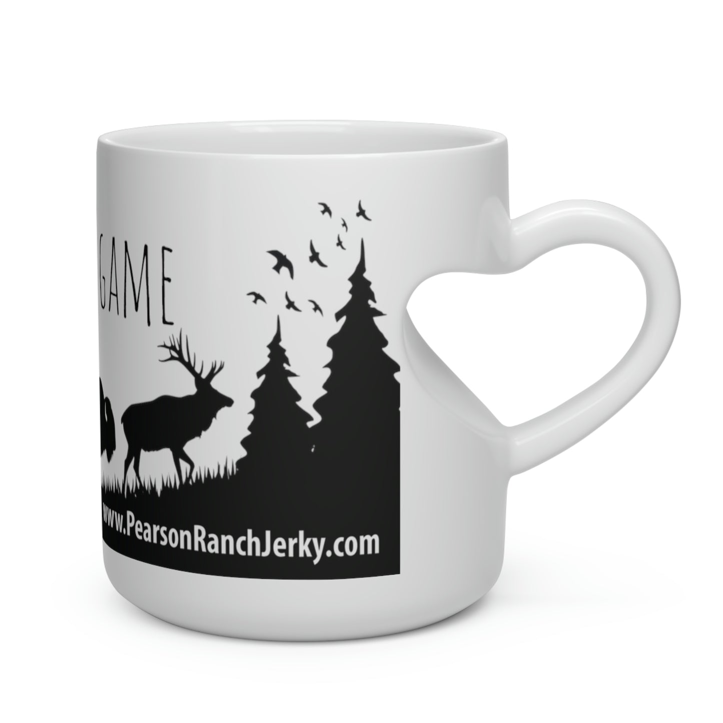 
                  
                    Mug featuring a stylish illustration to celebrate the love of wild game hunting.
                  
                