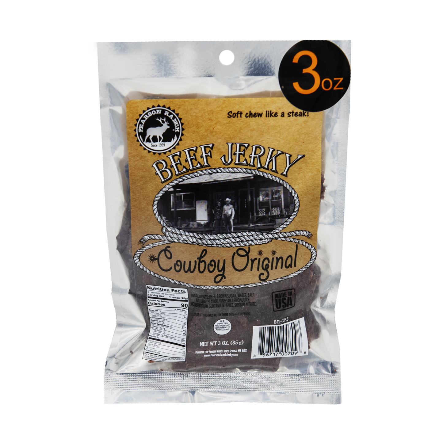 
                  
                    Organic Beef Jerky that has zero sugar, keto-friendly, perfect for the carnivore diet, and low carb. 
                  
                