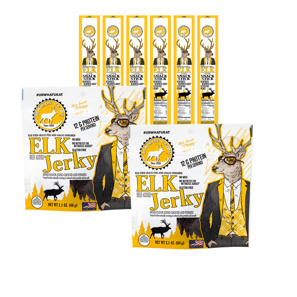 The City Slicker - Elk Variety Pack - Pearson Ranch Jerky