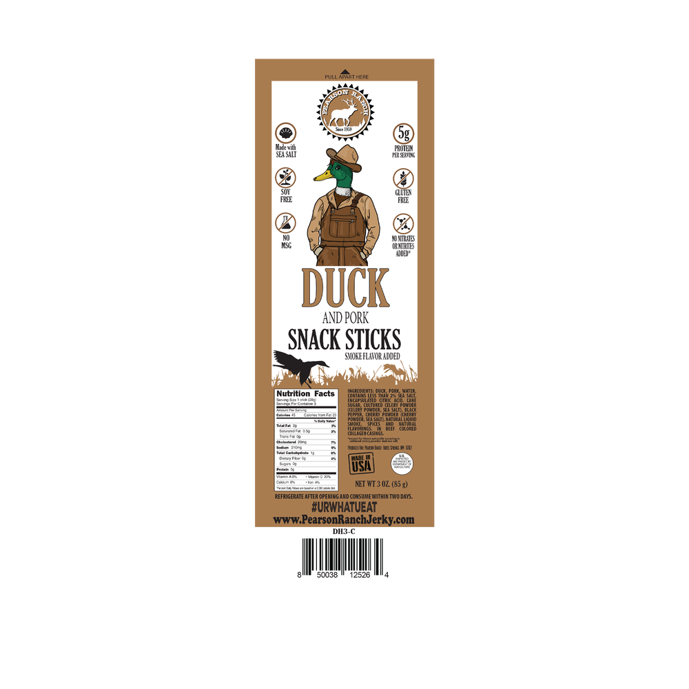 
                  
                    Duck Snack Stick Multipack - Pearson Ranch Jerky
                  
                