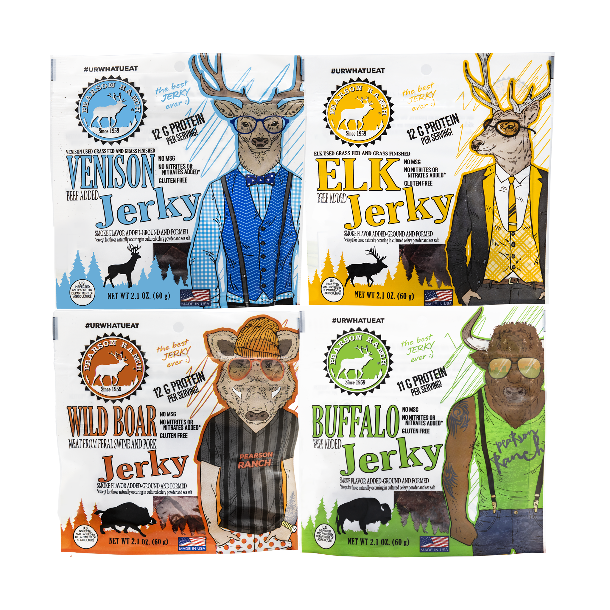 Wild Game Gift Box (Large) - SAVE 30% - Pearson Ranch Jerky