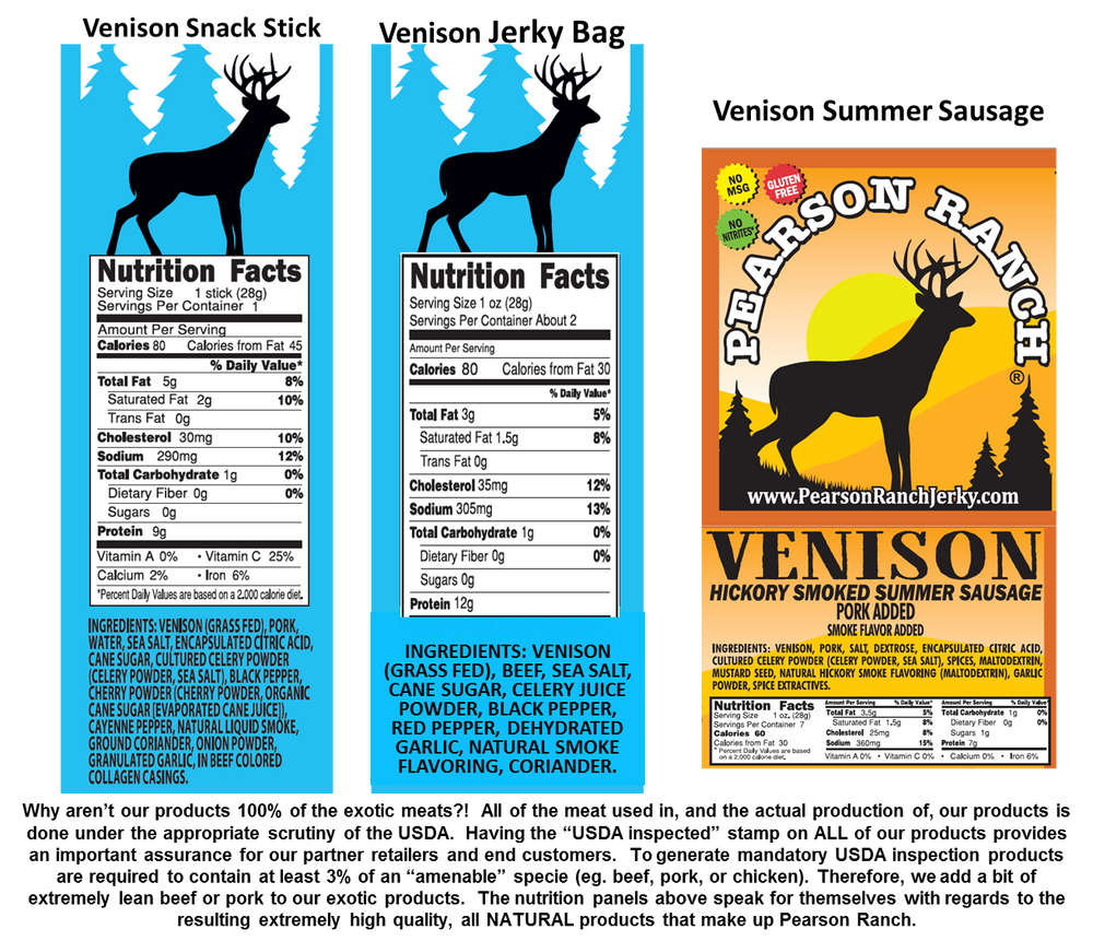 
                  
                    The Wrangler - Venison Variety Pack - Pearson Ranch Jerky
                  
                