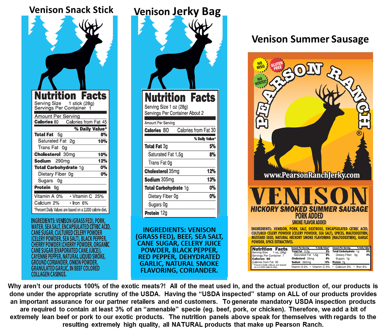 
                  
                    The Wrangler - Venison Variety Pack - Pearson Ranch Jerky
                  
                