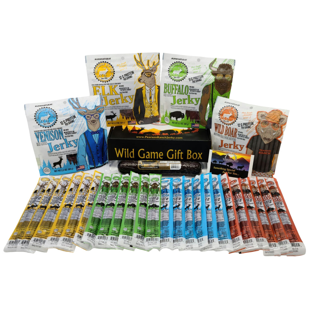 
                  
                    Wild Game Gift Box (Medium) - Pearson Ranch Jerky
                  
                