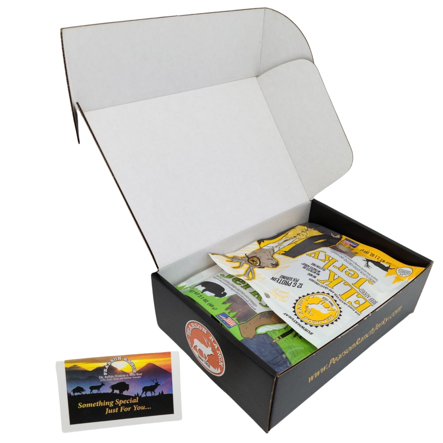 
                  
                    Wild Game Gift Box (Small) - SAVE 25% - Pearson Ranch Jerky
                  
                