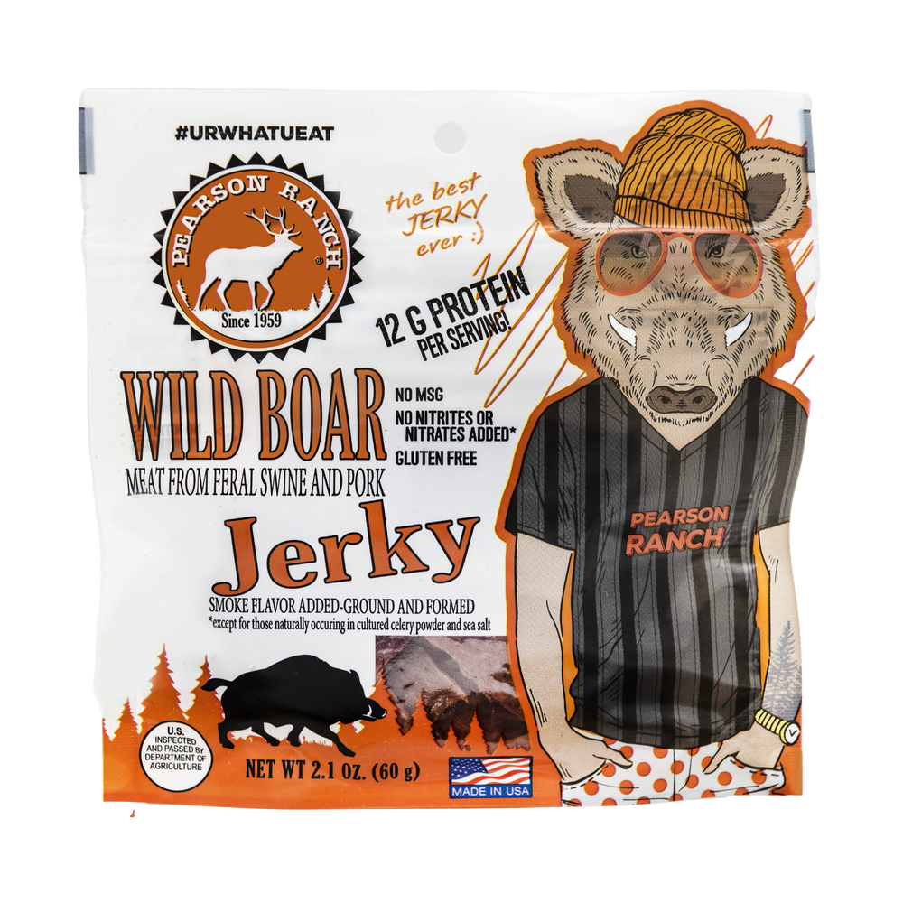 
                  
                    The Wrangler - Wild Boar Variety Pack - Pearson Ranch Jerky
                  
                